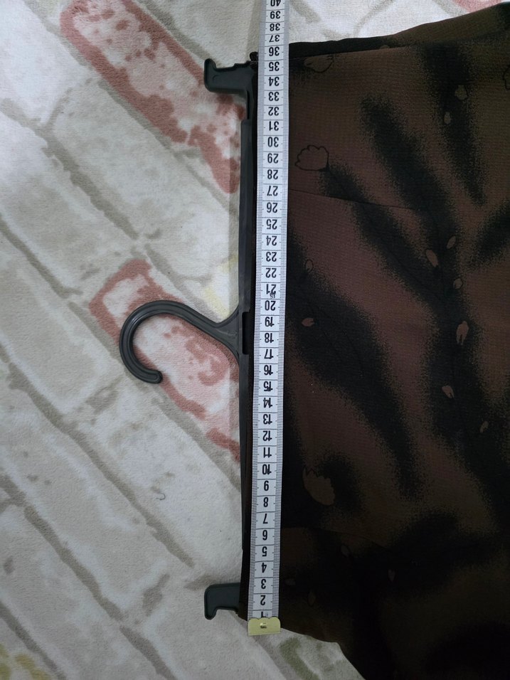 Kadın Kahverengi Uzun Desenli Etek - Görsel 3