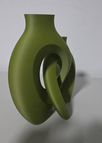 Modern Haki Dekoratif Vazo Seti - Görsel 3