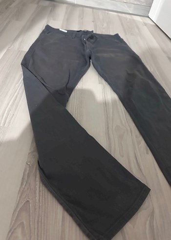 Gri Erkek Denim Pantolon - Görsel 4