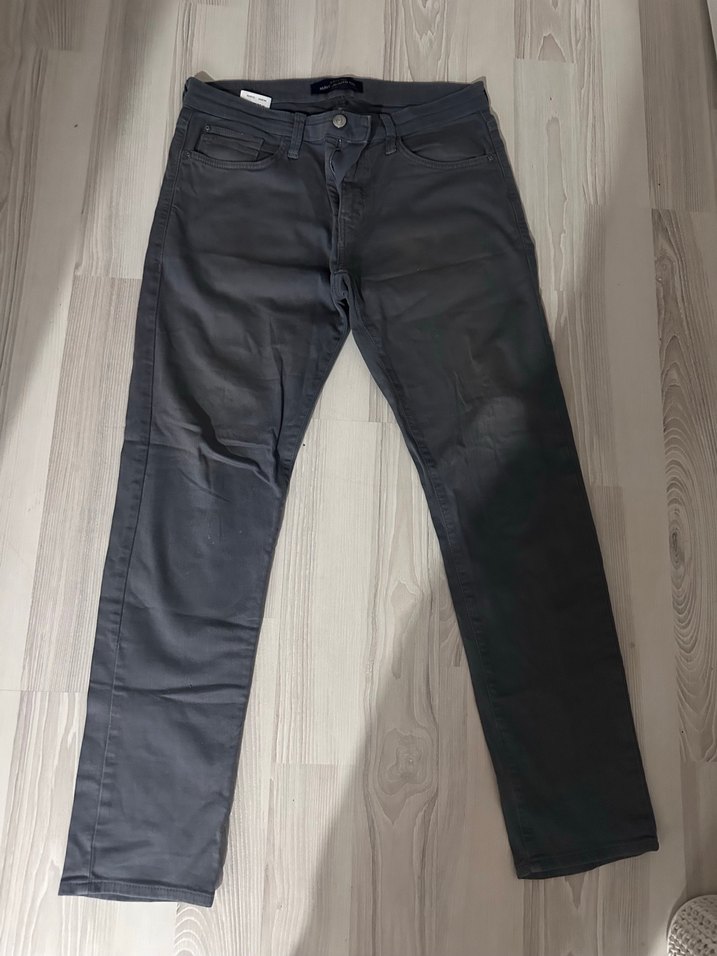 Gri Erkek Denim Pantolon - Görsel 2