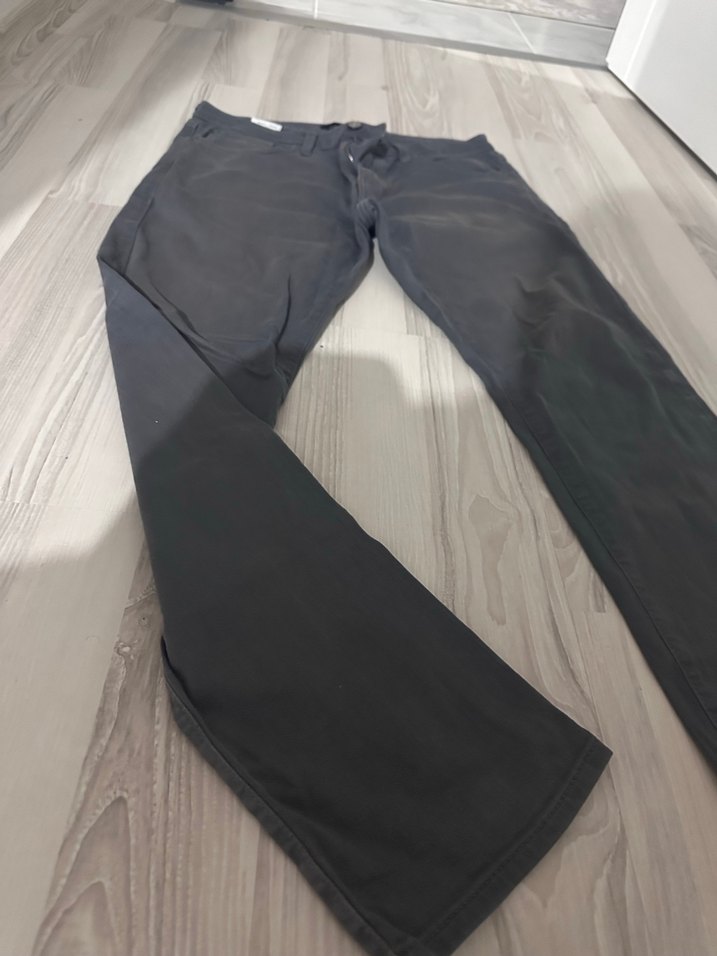 Gri Erkek Denim Pantolon - Görsel 3