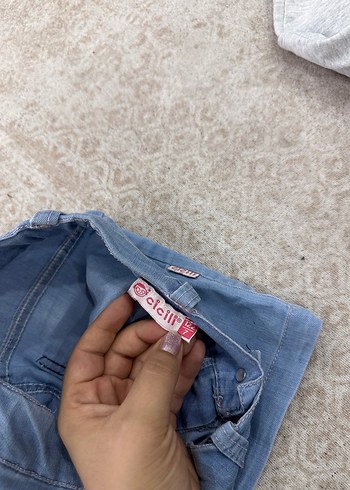 Kız çocuk kot etek - Görsel 3