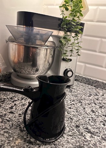 Siyah Elektrikli Türk Kahve Makinesi - Görsel 3