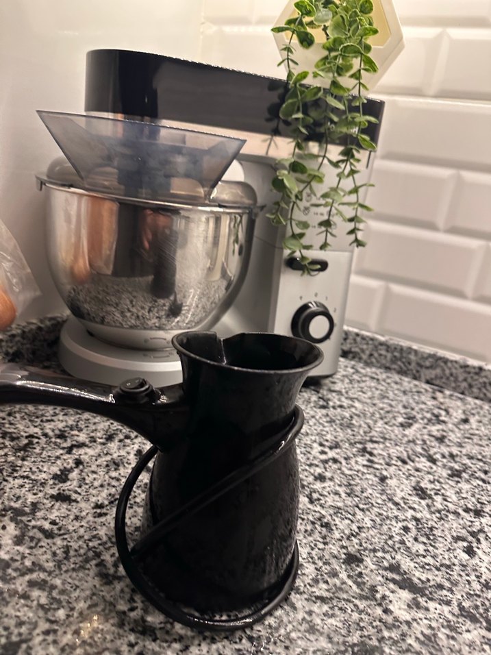 Siyah Elektrikli Türk Kahve Makinesi - Görsel 3