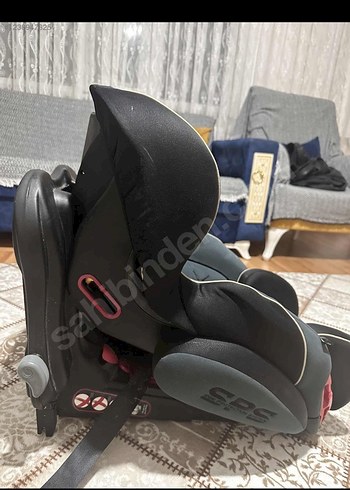 Gri Siyah Çocuk Araç  Koltuğu Oto Koltuk - Görsel 3