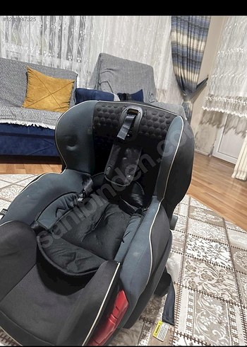 Gri Siyah Çocuk Araç  Koltuğu Oto Koltuk - Görsel 2