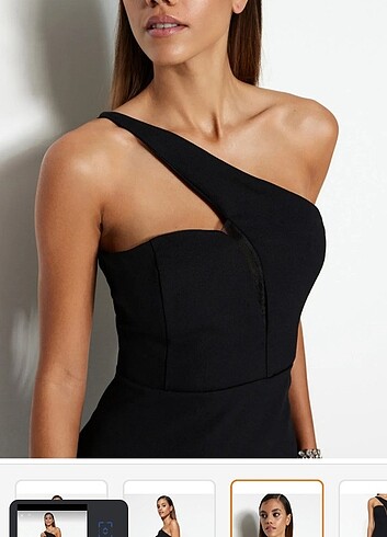 Bir kez giyildi , çok şık bir elbise - Görsel 5