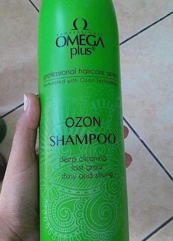 Omega plus şampuan. 