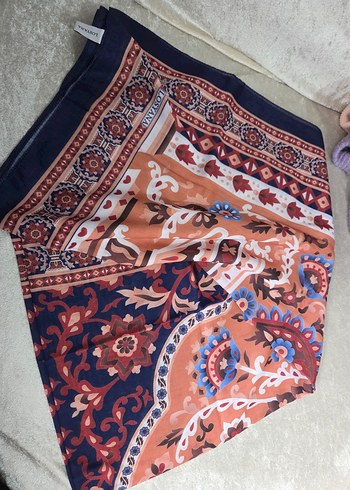 Bohem Çok Renkli Kadın şal - Görsel 2