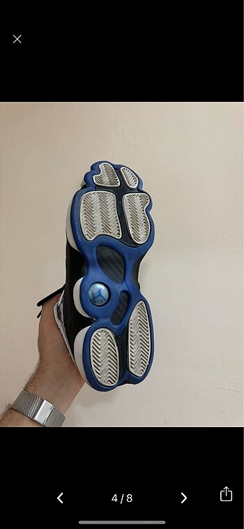 43 Beden siyah Renk Nike Jordan 6 Rings