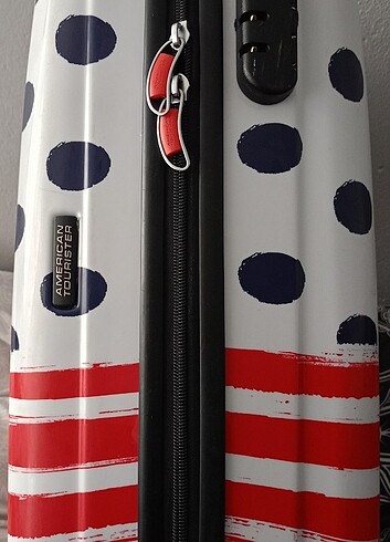 Beden kırmızı Renk Minnie mouse american tourister valiz