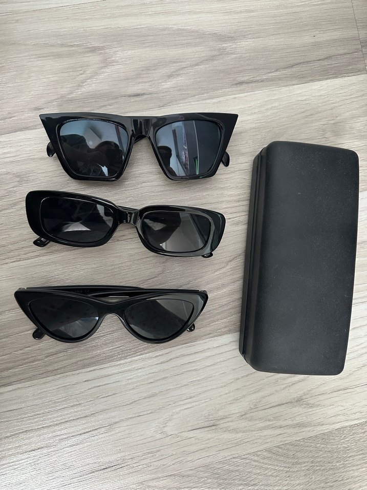 Siyah Klasik Kadın Gözlük Seti - Görsel 3