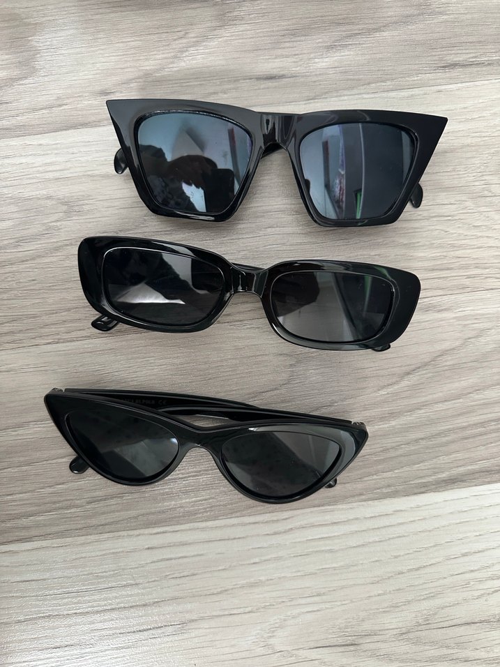 Siyah Klasik Kadın Gözlük Seti - Görsel 2