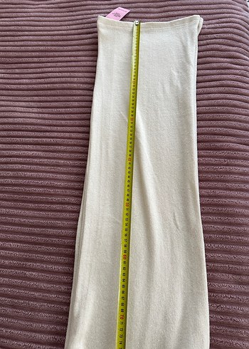 Beyaz Pamuklu Rahat Kesim Kadın Pantolon - Görsel 4