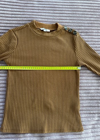 Kahverengi Balıkçı Yaka Triko Kazak - Görsel 7