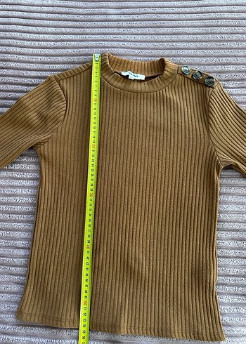 Kahverengi Balıkçı Yaka Triko Kazak - Görsel 6