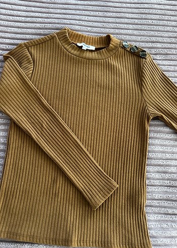 Kahverengi Balıkçı Yaka Triko Kazak - Görsel 5
