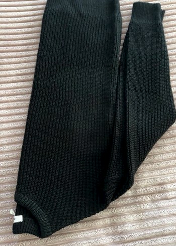 Siyah Kadın Yün Kazak - Görsel 6