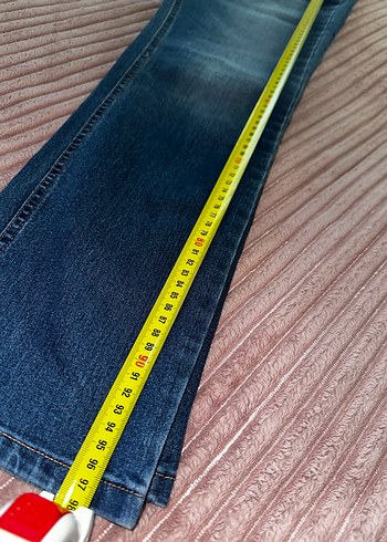 Mavi erkek çocuk Denim Pantolon - Görsel 6