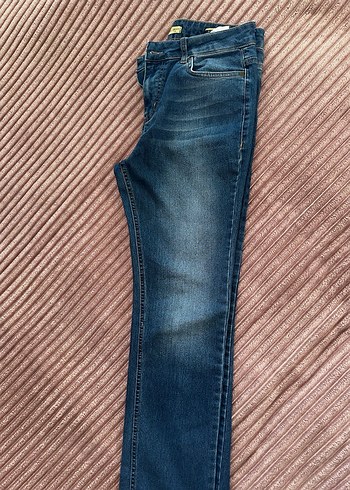Mavi erkek çocuk Denim Pantolon - Görsel 5