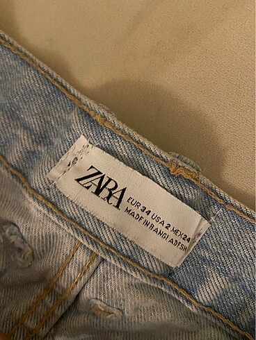 xs Beden Zara tasli sort