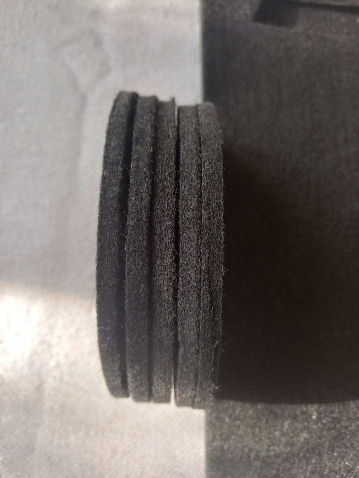 5 adet sert kece bardak altlığı - Görsel 5