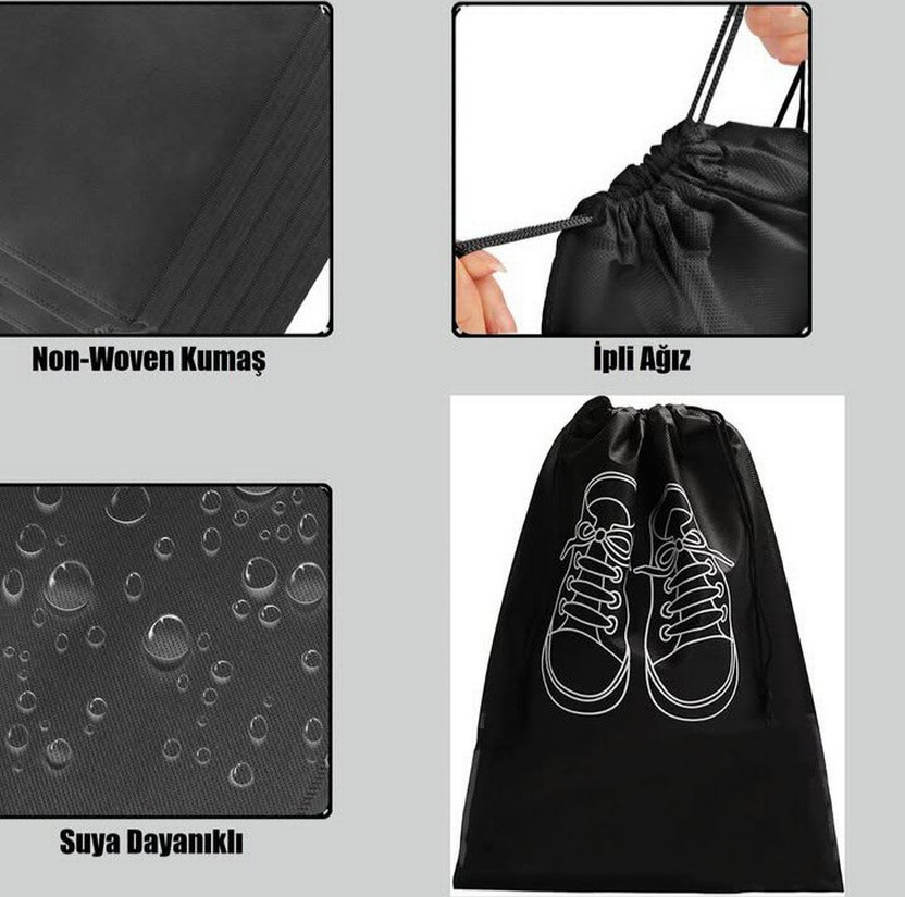 50 adet kampanyalı ürün ayakkabı kılıfı - Görsel 4