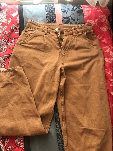 Taba rengi kot pantolon