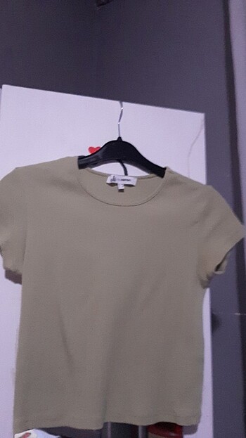Koton marka yesil s beden crop