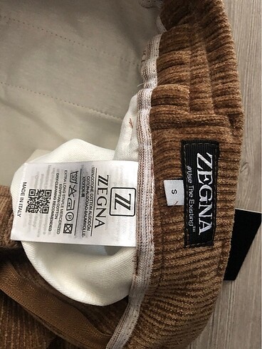 s Beden ZEGNA VİP KADİFE PANTOLON