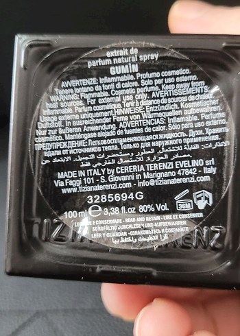 Tiziana Terenzi Gumin 100 ml extrait - Görsel 3