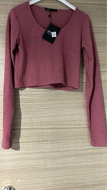 m Beden pembe Renk Esnek crop