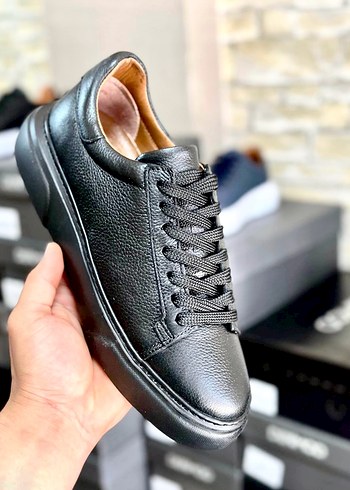 44 Beden Derimod Erkek Siyah sneaker Sneaker
