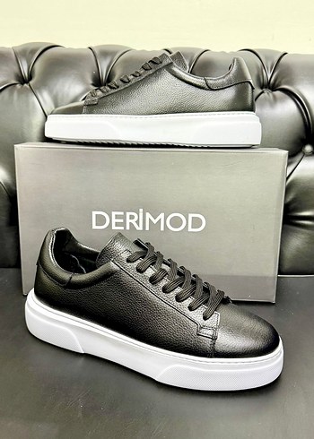 DERIMOD Siyah Erkek sneaker Ayakkabı