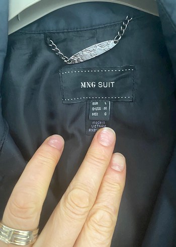 Gri Düğmeli Midi Kadın Trençkot - Görsel 2