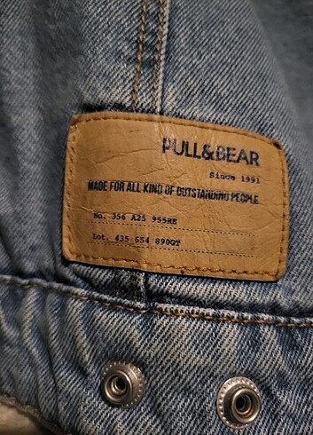 Pull and Bear PULL&BEAR VİNTAGE KOT MONT