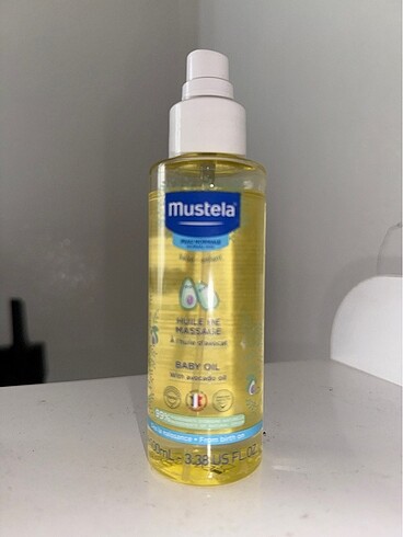 Mustela bebek yağı ve emzik