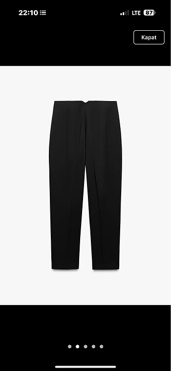 Zara siyah pensli pantolon