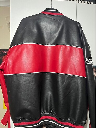 3xl Beden kırmızı Renk rider ceket