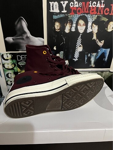 39 Beden bordo Renk converse chuch taylor