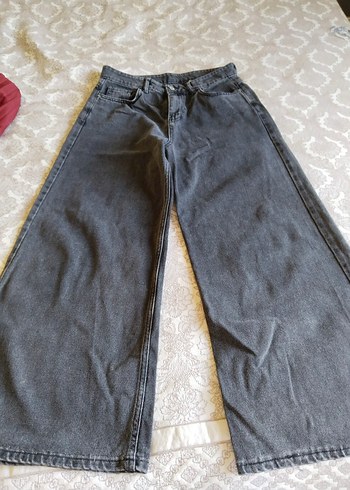 30 Beden Gri Denim Kadın kot pantolon