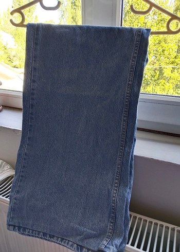 Diğer Geniş Kesim Midi Kadın Kot Pantolon