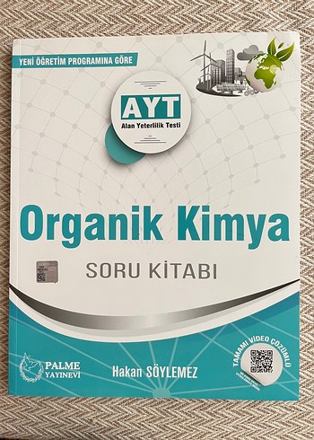 Organik Kimya AYT Soru Kitabı Palme Yayınları
