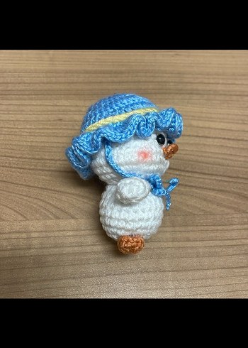 Anahtarlık el yapımı örgü - Görsel 2