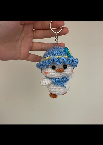 Anahtarlık el yapımı örgü - Görsel 4