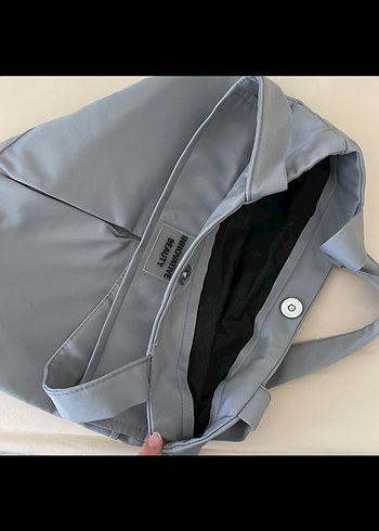 Shaka Gri Kadın Kol Çanta - Minimalist Sokak Stili - Görsel 4