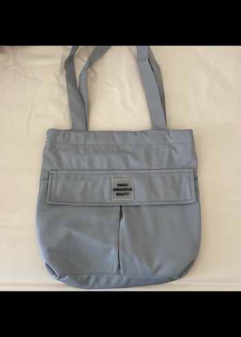 Shaka Gri Kadın Kol Çanta - Minimalist Sokak Stili - Görsel 2