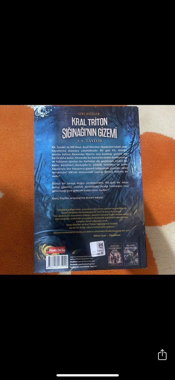 Kral Triton Sığınağı'nın Gizemi - Macera Kitabı - Görsel 2