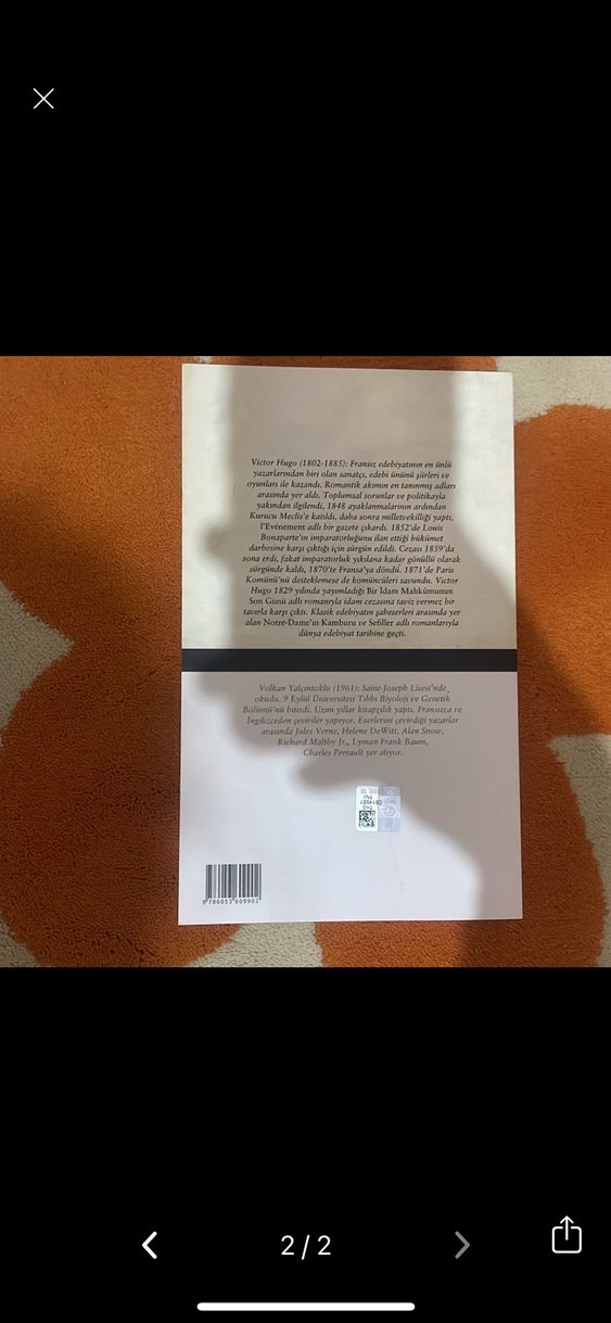 Victor Hugo - Bir İdam Mahkumunun Son Günü - Görsel 2