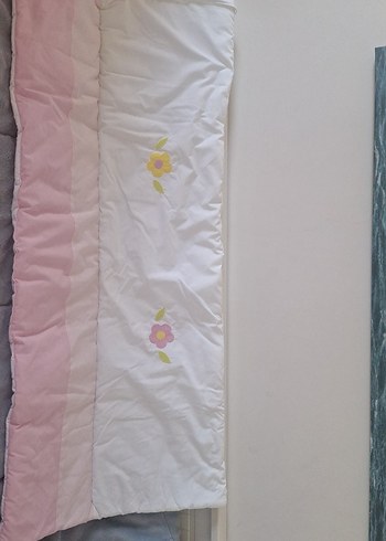Nakışlı Pembe Pastel Bebek Uyku Aksesuarı - Görsel 2